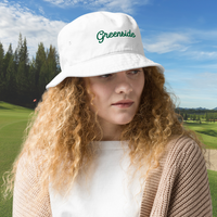 Greenside Cursive Bucket Hat