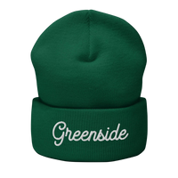 Greenside Cursive Cuffed Beanie