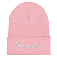 Greenside Cursive Cuffed Beanie